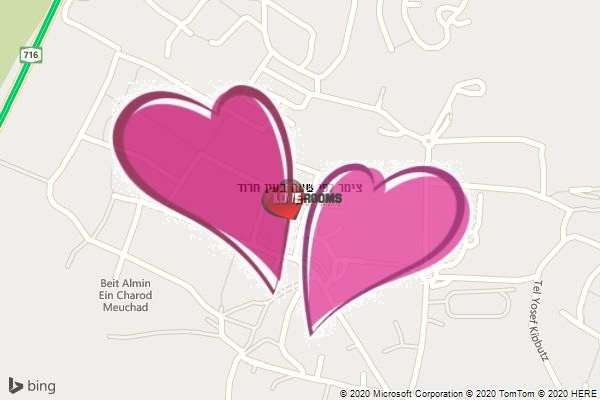 צימר לפי שעה בעין חרוד