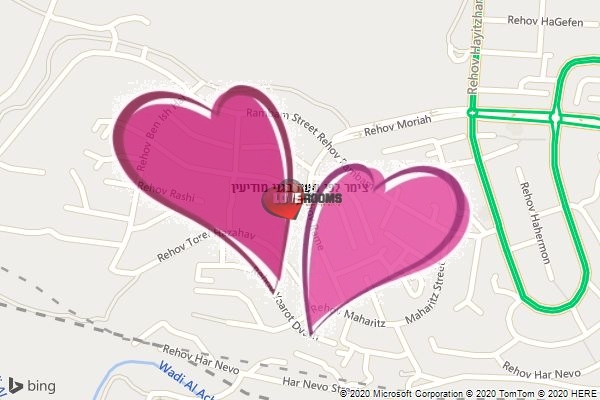 צימר לפי שעה בגני מודיעין