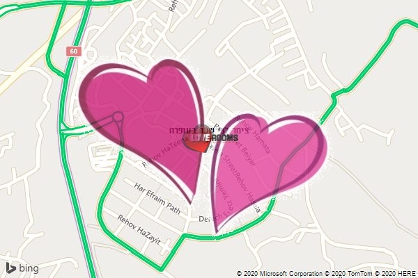 צימר לפי שעה בעופרה