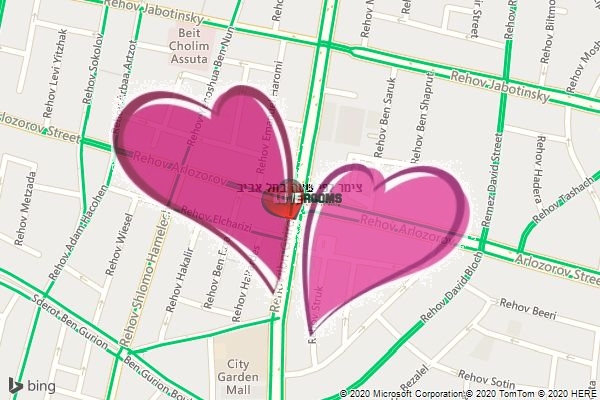 צימר לפי שעה בתל אביב