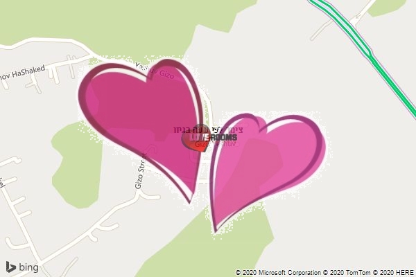 צימר לפי שעה בגיזו