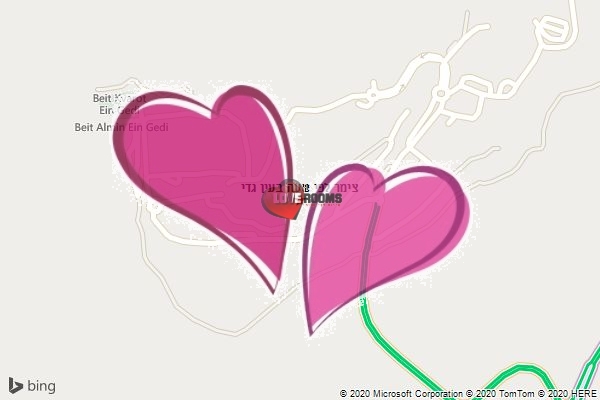 צימר לפי שעה בעין גדי