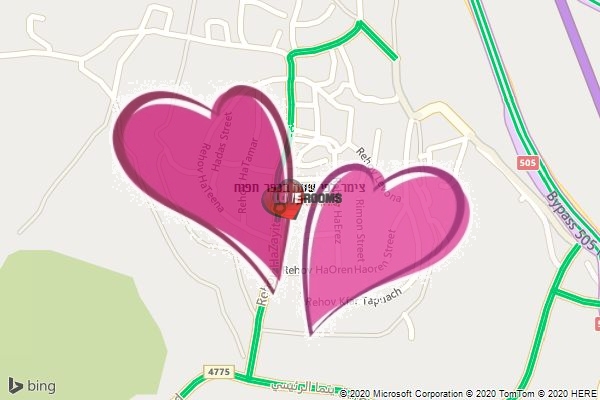 צימר לפי שעה בכפר תפוח