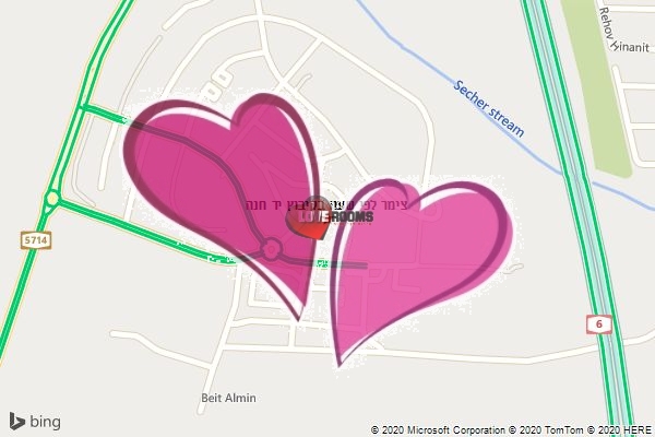 צימר לפי שעה בקיבוץ יד חנה