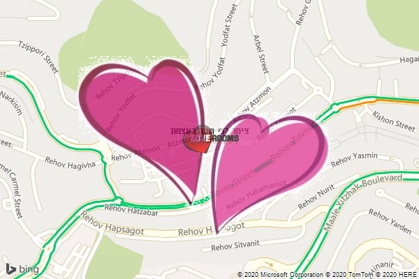 צימר לפי שעה בעצמון